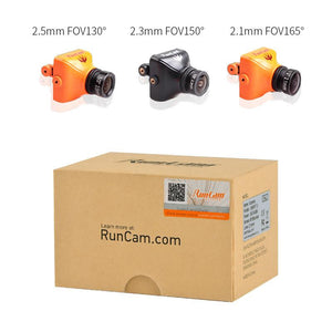 RunCam Swift 2 Micro FPV Camera OSD MIC 1/3 CCD 600TVL PAL FOV 130/150/165 Degree 2.5mm/2.3mm/2.1mm