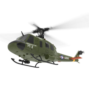 YuXiang F07 1:34 UH-1 HUEY Scale 2.4G 6CH Altitude Hold Optical Flow Positioning Dual Brushless Motor RC Helicopter