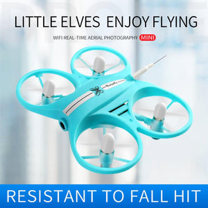 Mini drone 720P HD CAMERA six-way 2.4G with light 360 ¡ã flip fixed height aircraft