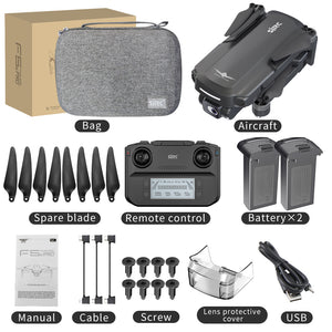 SJRC F5S PRO+ 3.5KM Repeater Digital FPV with 4K EIS HD Camera 2-Axis Mechanical Self-stabilizing Gimbal Brushless Foldable RC Drone Quadcopter