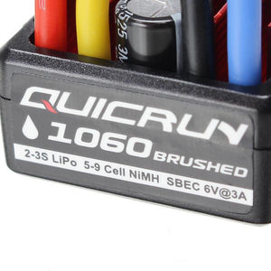 QuicRun 1060 Brushed ESC 60A waterproof ESC RTR for HSP climbing model car