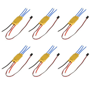 6PCS XXD HW30A 30A Brushless ESC For RC Airplane Quadcopter