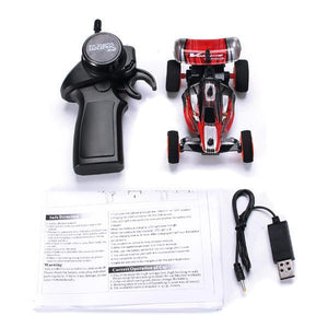 ZINGO VEIOCIS mini rc car 1/32 2.4G Racing Multilayer in Parallel Operate USB Charging Edition Formula RC Car Indoor Toys