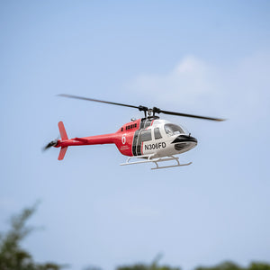 FLY WING Bell 206 V3/V4 Class 470 6CH Brushless Motor GPS Fixed Point Altitude Hold Scale RC Helicopter