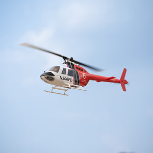FLY WING Bell 206 V3/V4 Class 470 6CH Brushless Motor GPS Fixed Point Altitude Hold Scale RC Helicopter