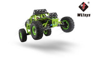WLtoys 12427 2.4G 1/12 4WD Crawler RC Car With LED Light 7.4V 1500mAh