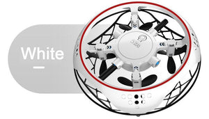 Mini induction four-axis aircraft automatic obstacle avoidance infrared induction ufo toy