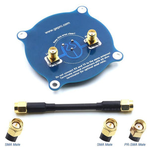 GEPRC Triple Feed Patch-1 Transceiver Antenna  5.8G  SMA Male/PR-SMA Male  Compatible with Fatshark