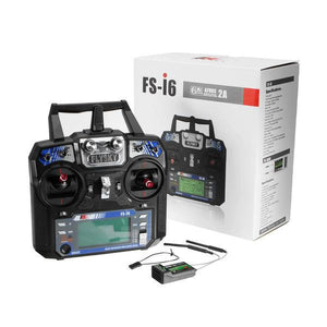 FlySky FS-i6 2.4G 6CH AFHDS RC Radio Transmitter With FS-iA6B Receiver for RC FPV Drone