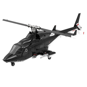 YUXIANG F02S AirWolf 2.4G 9CH 6G GPS Optical Flow Localization LiDAR TOF Altitude Hold Dual Brushless Motor 1:34 Scale Flybarless RC Helicopter RTF