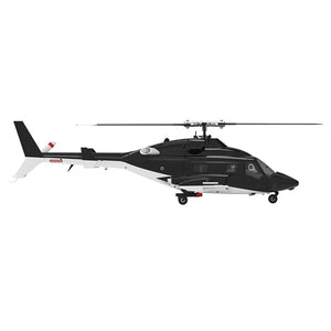 YUXIANG F02S AirWolf 2.4G 9CH 6G GPS Optical Flow Localization LiDAR TOF Altitude Hold Dual Brushless Motor 1:34 Scale Flybarless RC Helicopter RTF