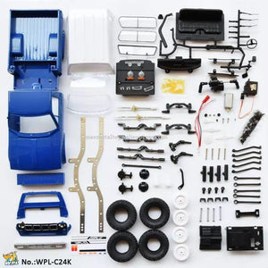 WPL C-24 1/16 4WD 2.4G Crawler Off Road RC Car 2CH RTR Toy Kit