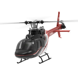 YU XIANG F08 1:27 Bell-206 Scale 2.4G 6CH Altitude Hold Optical Flow Positioning Dual Brushless Motor RC Helicopter