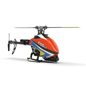 Upgraded YUXIANG F180 V2 6CH 3D 6G System Dual Brushless Direct Drive Motor Aileronless RC Helicopter with GPS & FPV