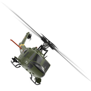 YuXiang F07 1:34 UH-1 HUEY Scale 2.4G 6CH Altitude Hold Optical Flow Positioning Dual Brushless Motor RC Helicopter