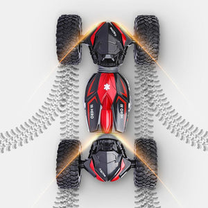 RC Car Off-Road Vehicles Rock Crawler 2.4Ghz Remote Control Car Monster Truck 4WD Dual Motors Electric Racing Car, Toys RTR Rechargeable Buggy Hobby Car