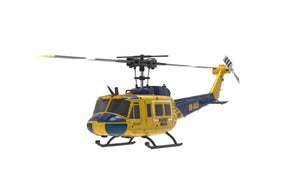 RC ERA C032 UH-1 2.4G 6CH 6-axis Gyroscope 1:48 Scale Huey Altitude Hold Optical Flow Positioning TOF Altitude Hold Flybarless RC Helicopter RTF