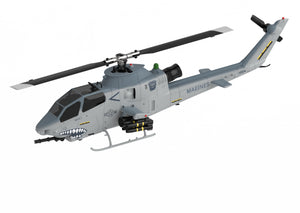 Yuxiang F112S 9-Channel GPS Smart 6G Flybarless RC Helicopter – Gray | LiDAR + Optical Flow Positioning | Brushless Motors | One-Key Return | High-Fidelity Cobra Scale