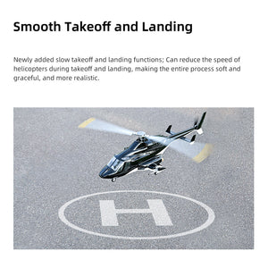 FLYWING Airwolf RC Helicopter with ACE Flight Controller, GPS Positioning, 16V Brushless Motors & 23-Min Flight Time