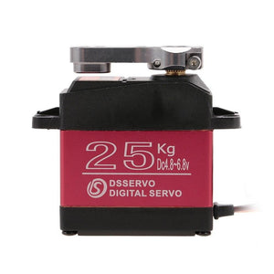4pcs DSSERVO DS3225MG 25KG 180 Degree Metal Gear High Torque Waterproof Digital Servo For RC Airplane Robot Car