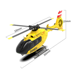 YU XIANG F06 EC135 Six-channel Flybarless Simulation Helicopter
