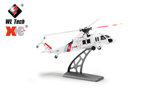 WLtoys  K270 Black Hawk UH-60L 4CH RC Helicopter with Optical Flow & Altitude Hold, 6-Axis Gyro for Beginners, 8 Min Flight