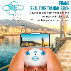 Mini drone 720P HD CAMERA six-way 2.4G with light 360 ¡ã flip fixed height aircraft