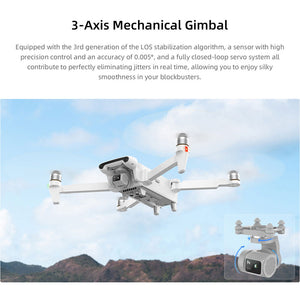 FIMI X8 PRO GPS Drone with 4K Camera 3-Axis Gimbal 37min Flight 15KM FPV Obstacle Avoidance Professional RC Quadcopter