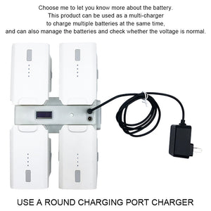 FIMI X8SE 2022 drone intelligent charging housekeeper supports charging 4 batteries at the same time