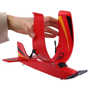 Z50 Gyro Glider 2.4G EPP Foam 300mAh Remote Control Airplane Boy Toy -Red