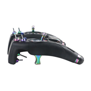 Flysky FS-NV14 crossing machine remote control 2.4G 14CH with iA8X Receiver 3.5 Inch Display Open Source