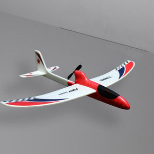 Hand throw gyro glider toy EPP electric foam plane