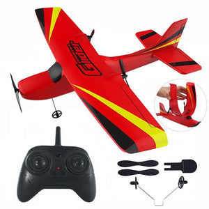 Z50 Gyro Glider 2.4G EPP Foam 300mAh Remote Control Airplane Boy Toy -Red